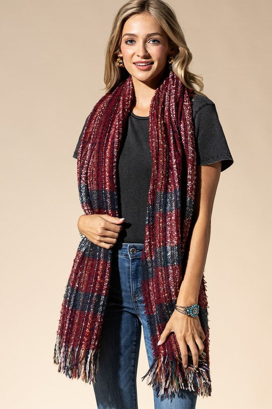Multi Color Oblong Scarf