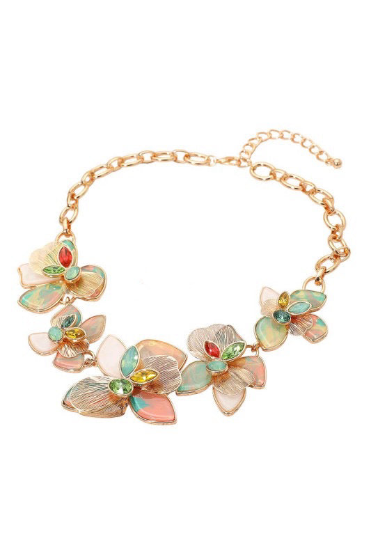 Chunky Marbled Resin Round Bangle Bracelet