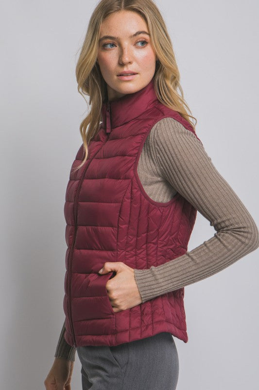 Lightweight Down Packable Puffer Vest
