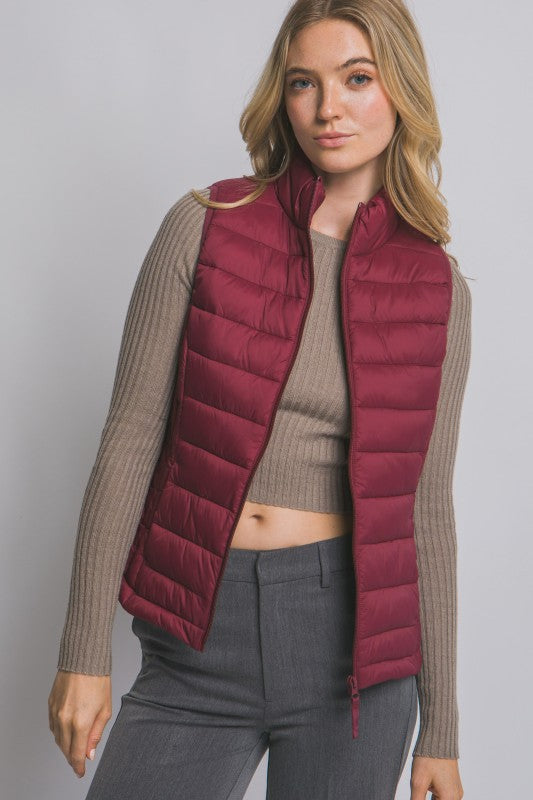 Lightweight Down Packable Puffer Vest
