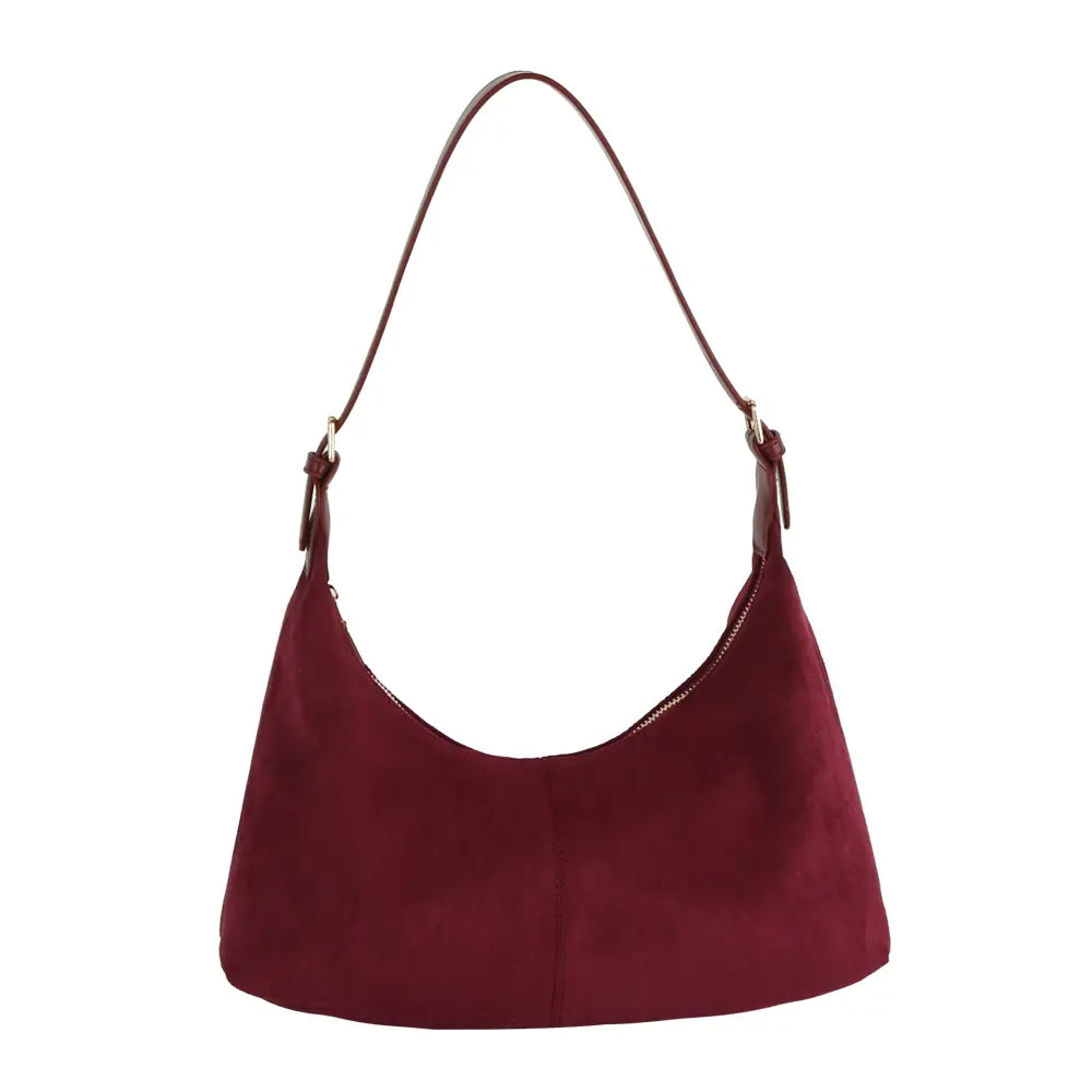 Faux Vegan Leather Shoulder Bag