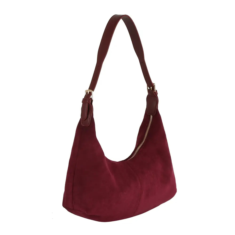 Faux Vegan Leather Shoulder Bag