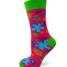 Load image into Gallery viewer, I&#39;m A Delicate F..King Flower Ladies&#39; Crew Socks
