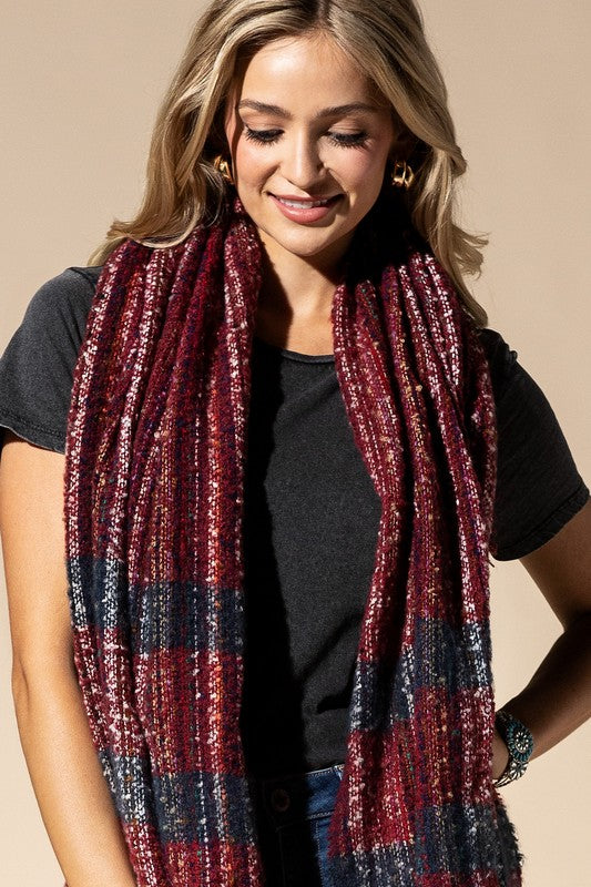 Multi Color Oblong Scarf