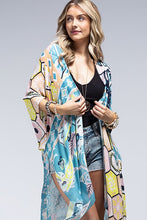 Load image into Gallery viewer, Tropical Pattern Kimono
