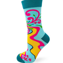 Load image into Gallery viewer, Love Yourself You Badass Bitch Ladies&#39; Novelty Crew Socks
