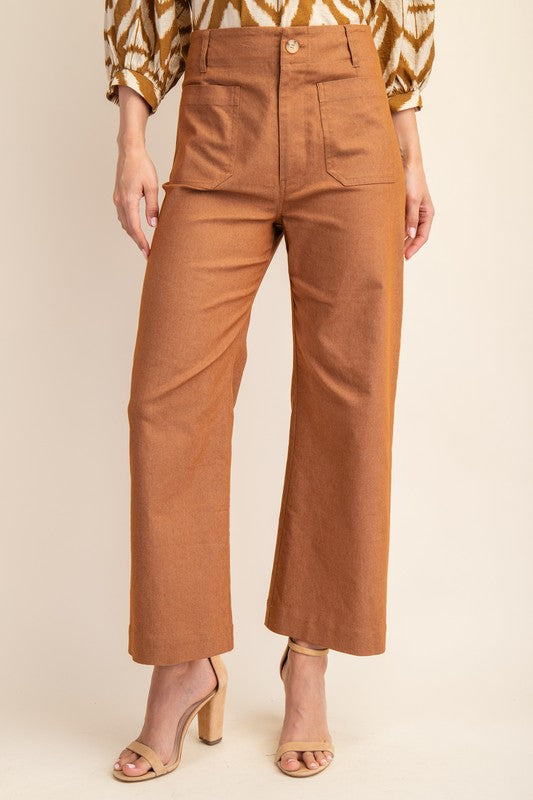 Ankle Cropped Summer Pants