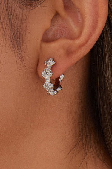 18k Stainless Steel Waterproof Tarnish Free Hoops