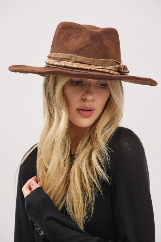 Vintage Versatile Shapeable Cowgirl & Fedora Hat