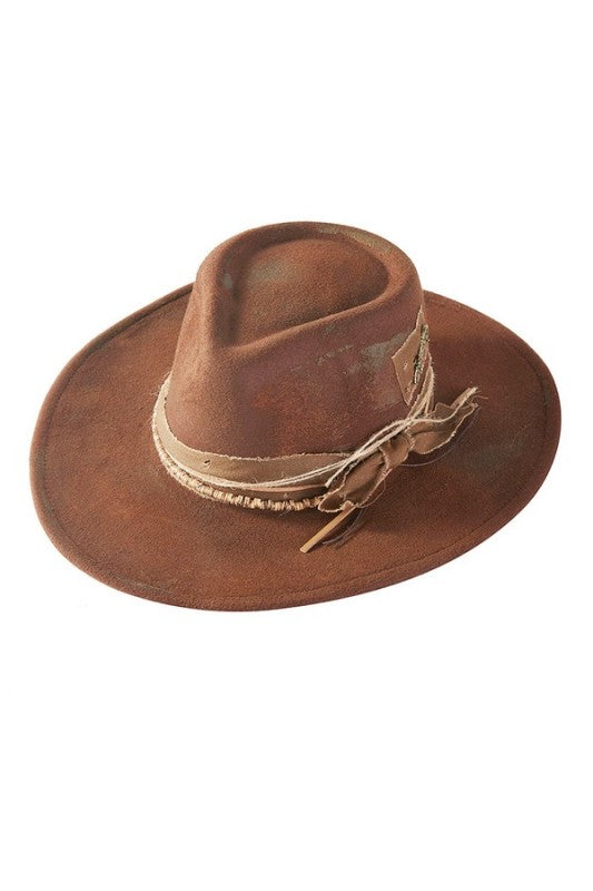 Vintage Versatile Shapeable Cowgirl & Fedora Hat