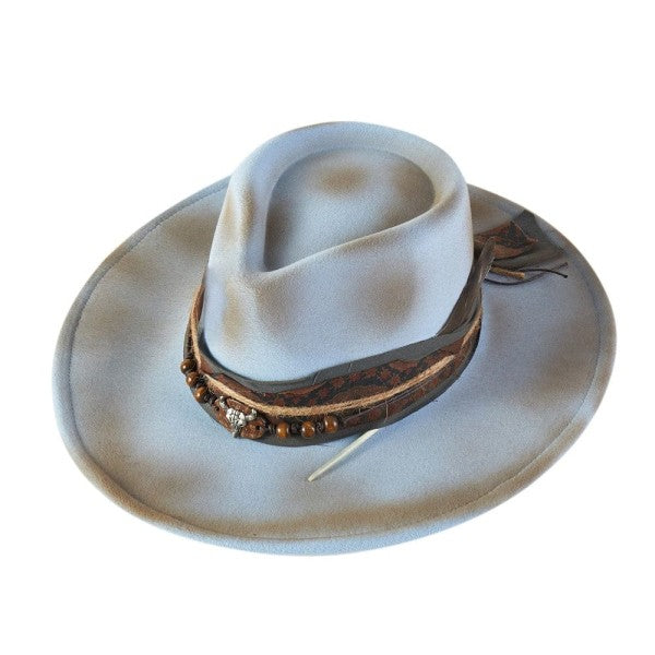 Vintage Shapeable Cowboy/fedora Hat