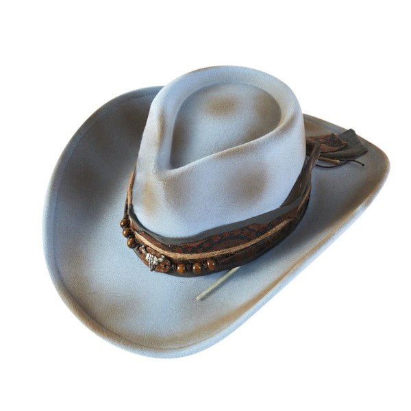Vintage Shapeable Cowboy/fedora Hat