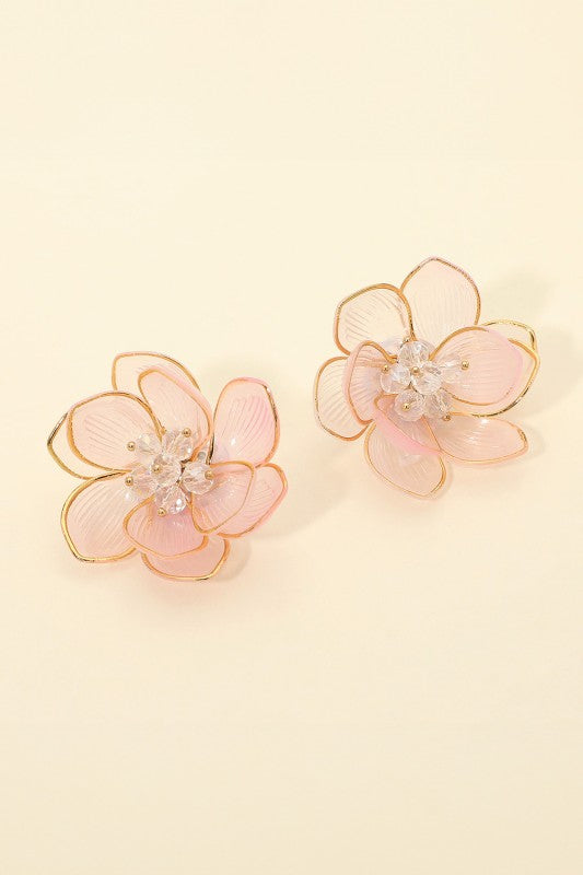 Floral Statement Earrings