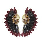 Game Day Sequin Fan Earrings