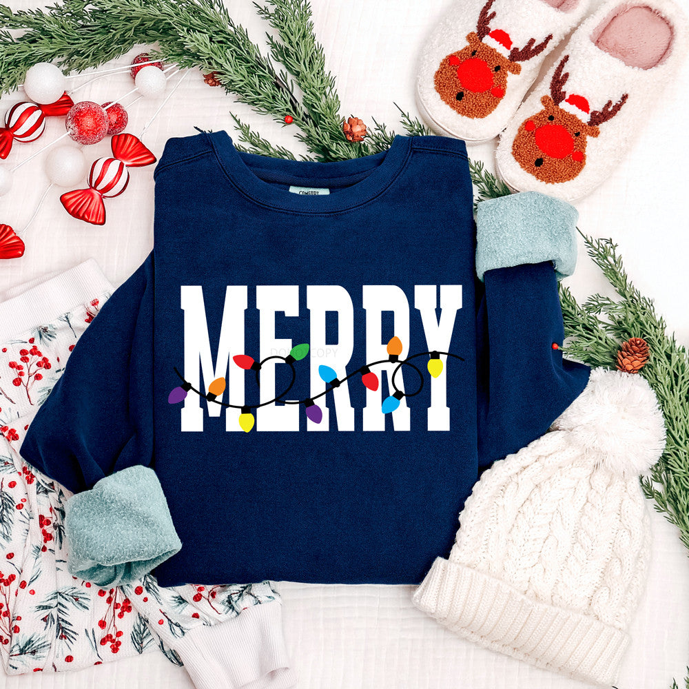 "Merry" Christmas sweatshirt
