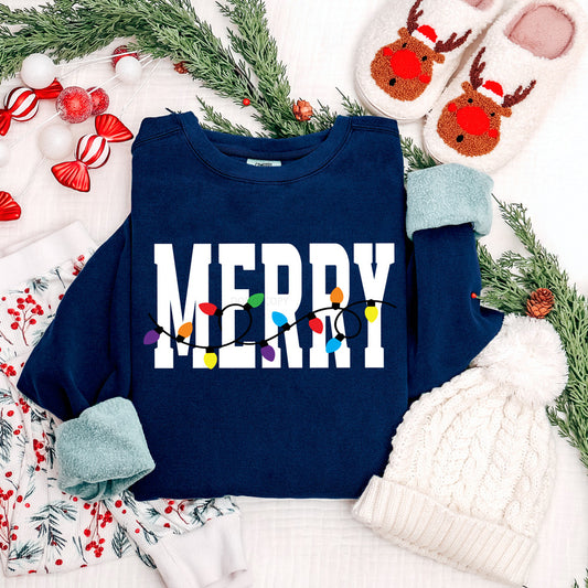 "Merry" Christmas sweatshirt