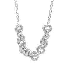 Load image into Gallery viewer, Chunky Chain Accented Worn Metal Necklace
