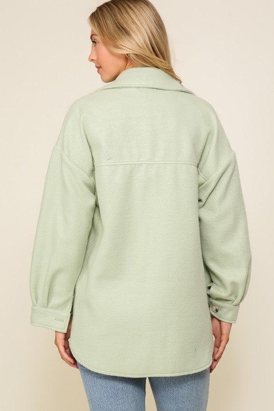 Cozy Button Down Jacket