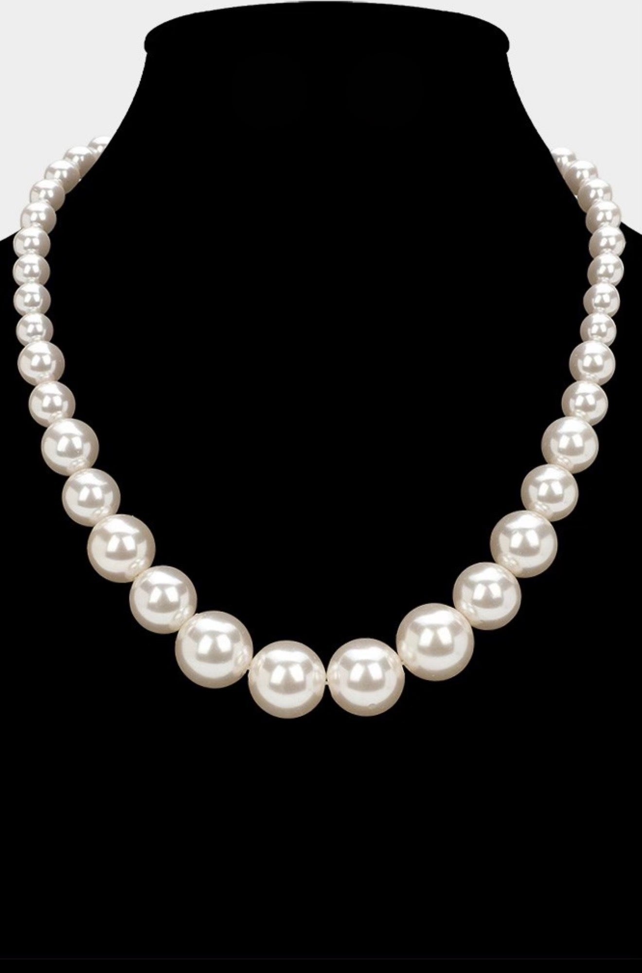 Faux Pearl Necklace