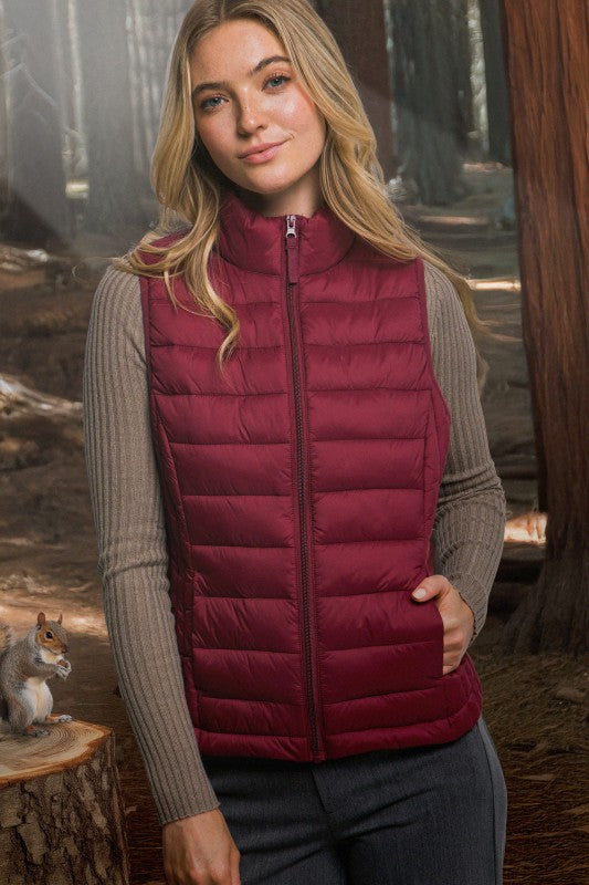 Lightweight Down Packable Puffer Vest