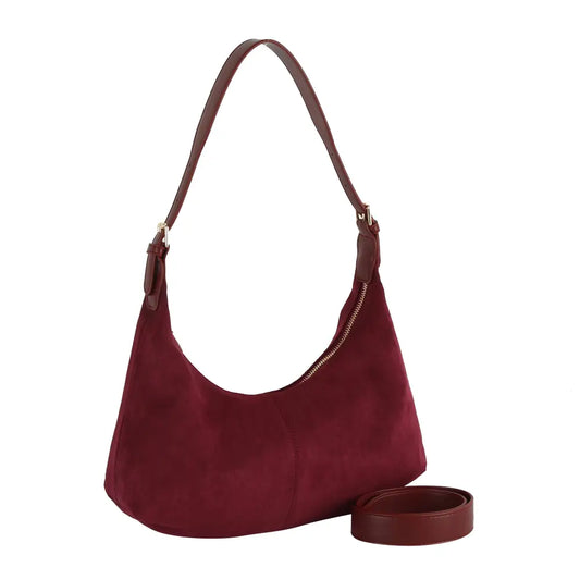 Faux Vegan Leather Shoulder Bag