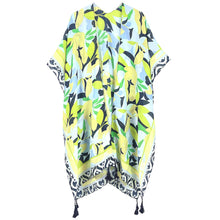 Load image into Gallery viewer, Floral Print Kimono Poncho
