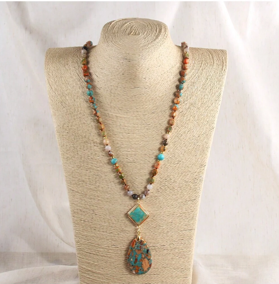 Bohemian Style Long Necklace