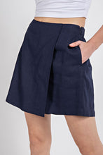 Load image into Gallery viewer, LINEN WRAP SKORT
