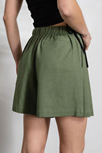 Load image into Gallery viewer, LINEN WRAP SKORT
